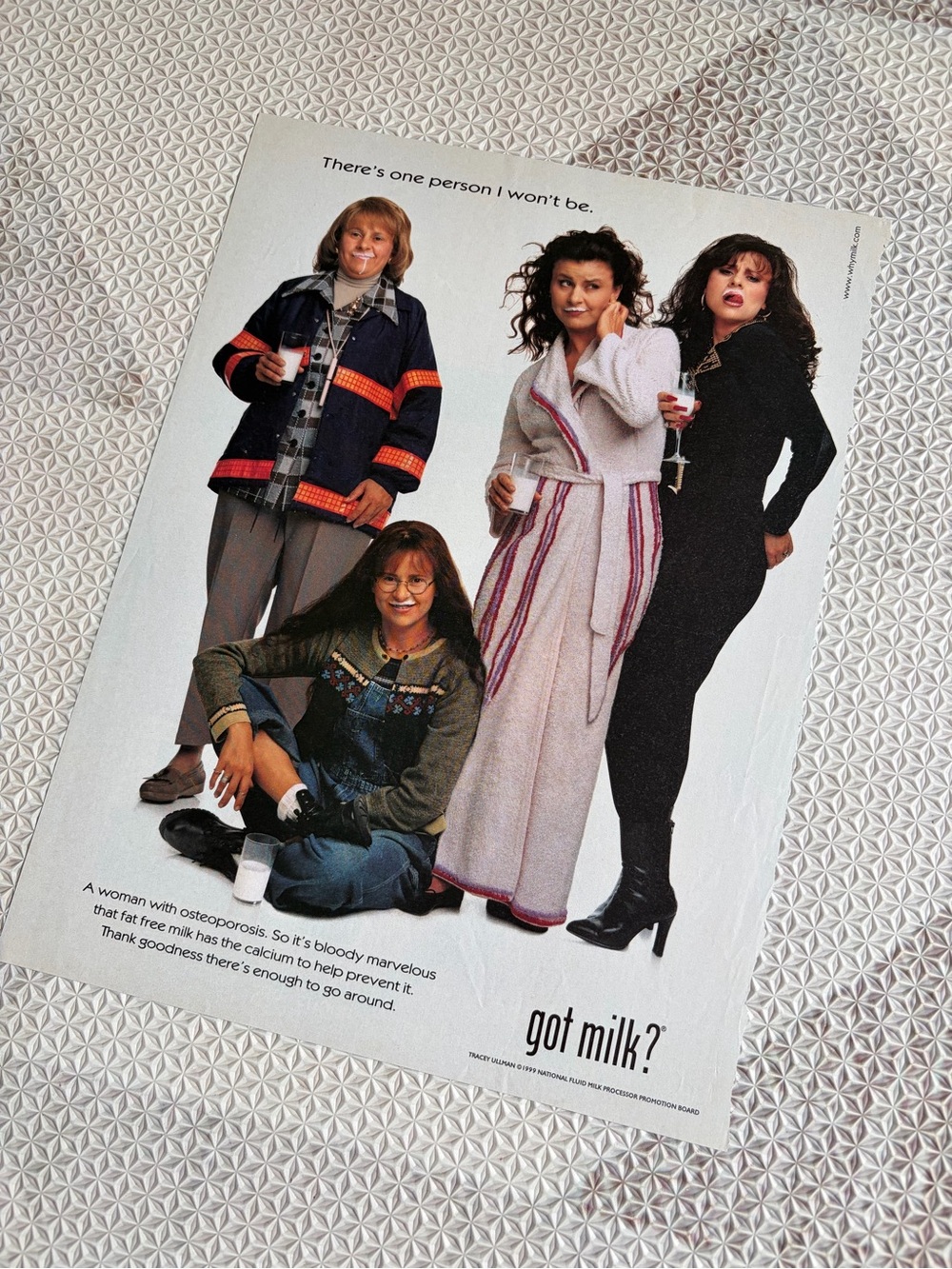 Milk Ad - Tracey Ullman - GM - Picture 2 of 2
